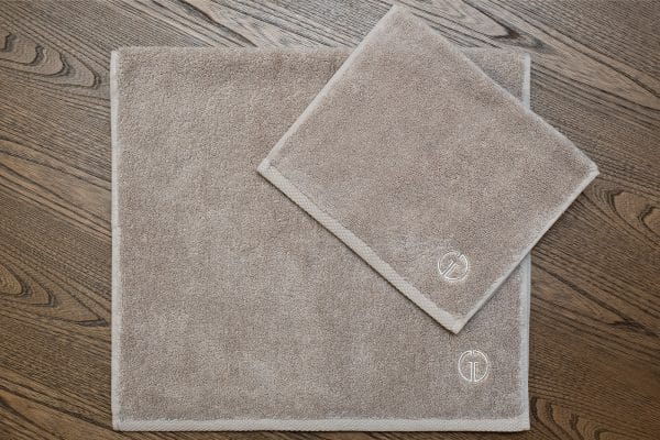 181AB-18403 Полотенце Соло хлопок бежевое 100*150 — изображение 5