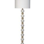 22-89576 Торшер плафон белый h.152 см