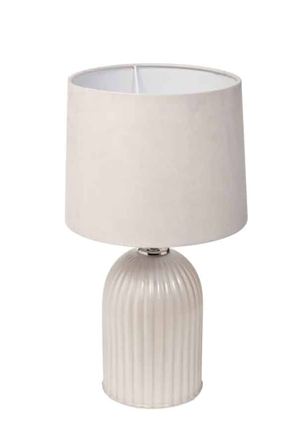 22-89663 Лампа настольная плафон светло-серый h.52