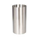 58DB-18202 Ваза нерж.ст/мат.никель 10*10*20см