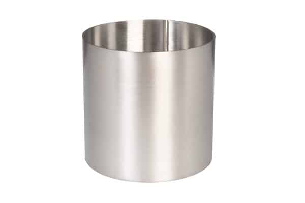 58DB-18302 Ваза нерж.ст/мат.никель 10*10*10см