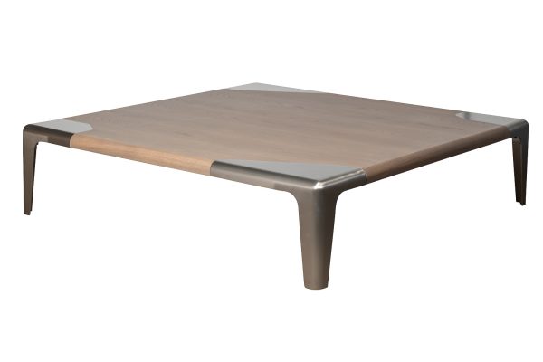 58DB-23125 Стол журнальный Smooth 140*140*35 — изображение 2