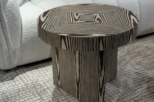 58DB-23180 Стол журнальный Zebrano d60*52см — изображение 4