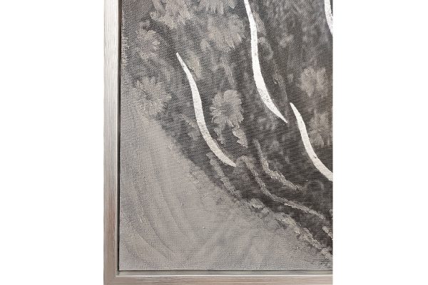 дерев.багет серебро