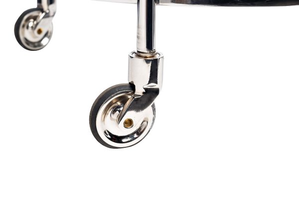 95IM-4651 Тележка сервировочная нерж. сталь/стекло 84*50*85см — изображение 4