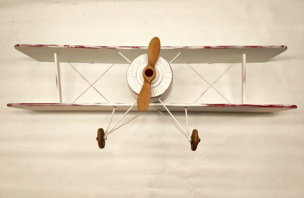 Полка-самолет Авиатор белого цвета — изображение 3