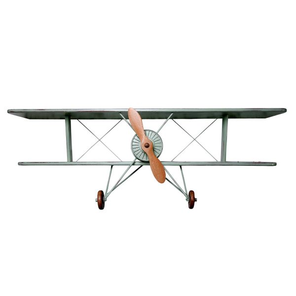 Полка-самолет Авиатор зеленого цвета — изображение 2