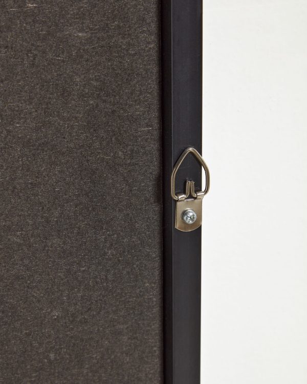 Anaisa Картина в белом цвете с черной вертикальной полосой 30 х 40 см — изображение 4