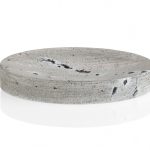 Andrea House Мыльница серый травертин