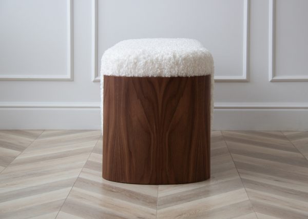 banketka-lagom-100-sm-belyj-meh-oreh-3 Банкетка Lagom 100 см (белый мех, орех) — изображение 4