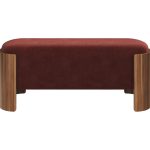 Банкетка Lagom 100 см (бордовый FiberGuard