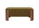 Банкетка Lagom 100 см (янтарный FiberGuard
