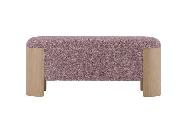 Банкетка Lagom 100 см (пыльная роза мех