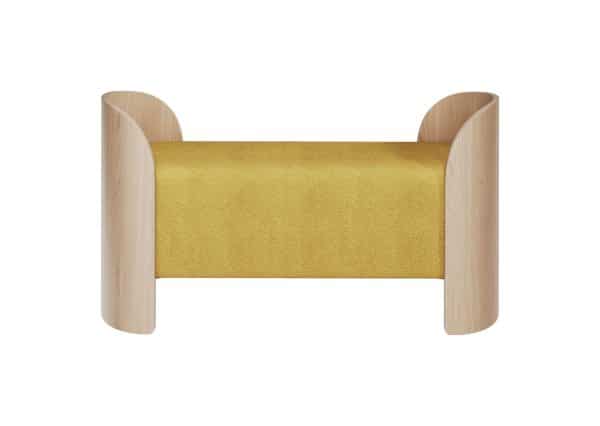 Банкетка Lagom 2 120 см (горчичный