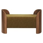 Банкетка Lagom 2 120 см (янтарный FiberGuard