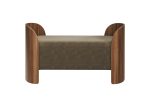 Банкетка Lagom 2 120 см (серо-зеленый FiberGuard