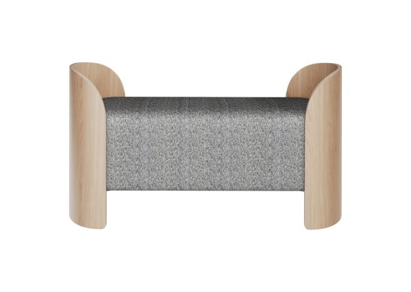 Банкетка Lagom 2 120 см (серый рогожка Банкетка Lagom 2 120 см (серый рогожка