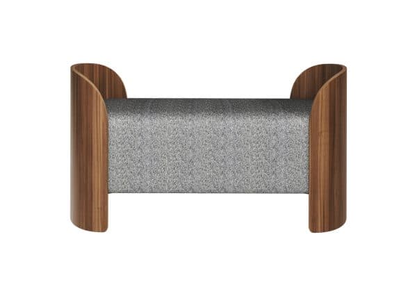 Банкетка Lagom 2 120 см (серый рогожка