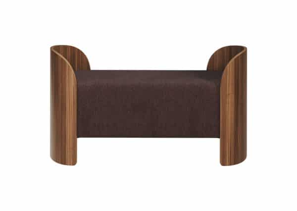 Банкетка Lagom 2 120 см (шоколад твид