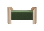 Банкетка Lagom 2 120 см (зелено-голубой FiberGuard