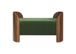Банкетка Lagom 2 120 см (зелено-голубой FiberGuard