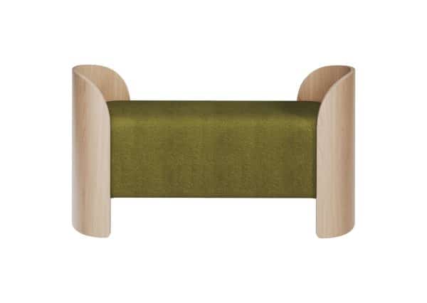 Банкетка Lagom 2 120 см (зеленый