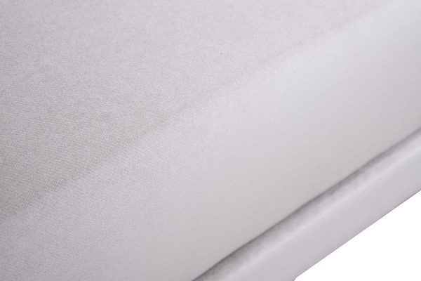 banketka-prima-na-metal-oporah-seraja-velvet-ser-4016040sm-2 Банкетка Prima на метал опорах серая Velvet SER 40*160*40см — изображение 3