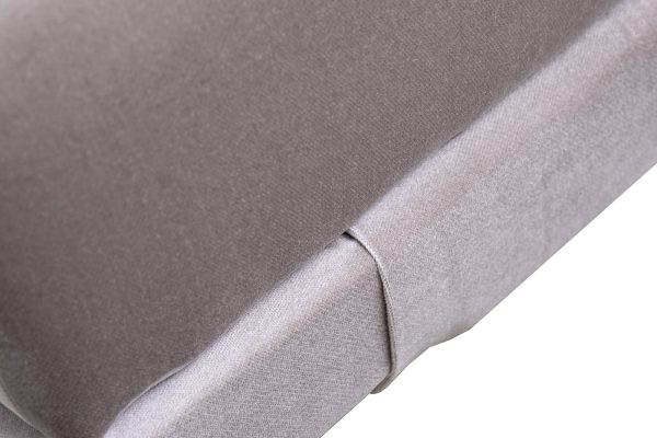 banketka-prima-na-metal-oporah-seraja-velvet-ser-4016040sm-3 Банкетка Prima на метал опорах серая Velvet SER 40*160*40см — изображение 4