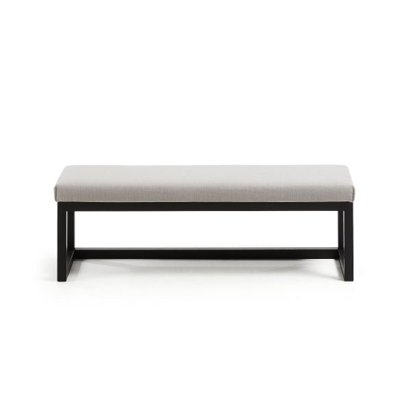 Банкетка Yola серая 128 см — изображение 4