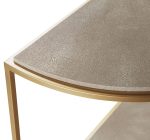 Бежевая полукруглая консоль “Мэгги” — изображение 4