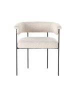 Бежевый мягкий стул “Эбби”