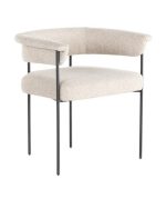 Бежевый мягкий стул “Эбби” — изображение 3