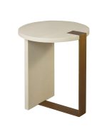 Бежевый приставной столик “Дидье”