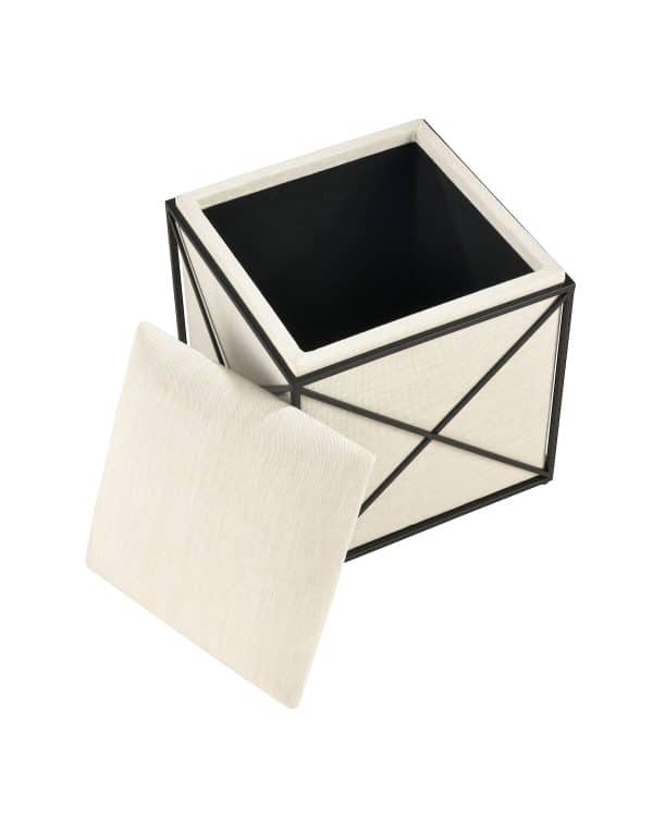 Бежевый пуф “Аксель” — изображение 2