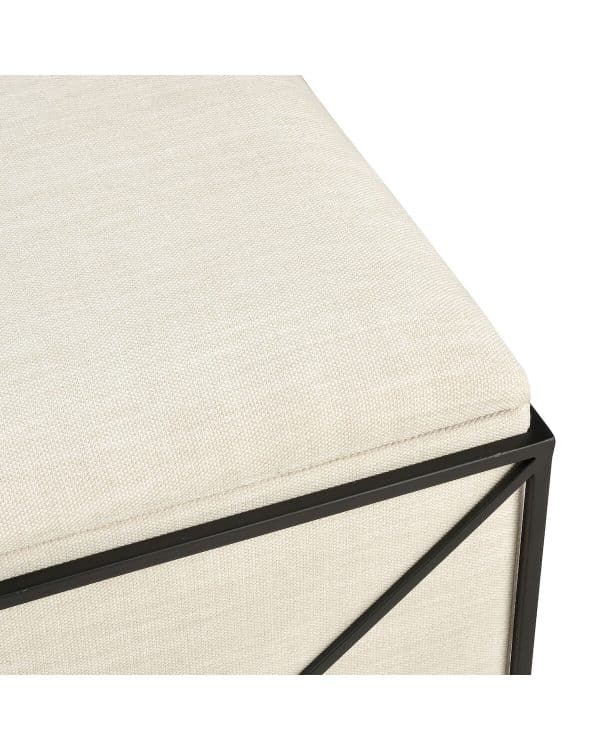 Бежевый пуф “Аксель” — изображение 5