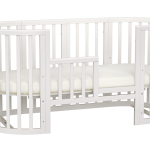 Бортик-ограничитель для кроватки Ellipsebed 165 см (белый)