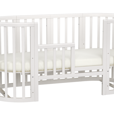 Бортик-ограничитель для кроватки Ellipsebed 165 см (белый)