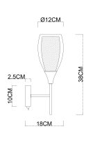 Бра Arte Lamp BARRY A7951AP-1GO — изображение 4