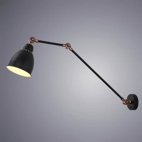 Бра Arte Lamp BRACCIO A2055AP-1BK — изображение 2