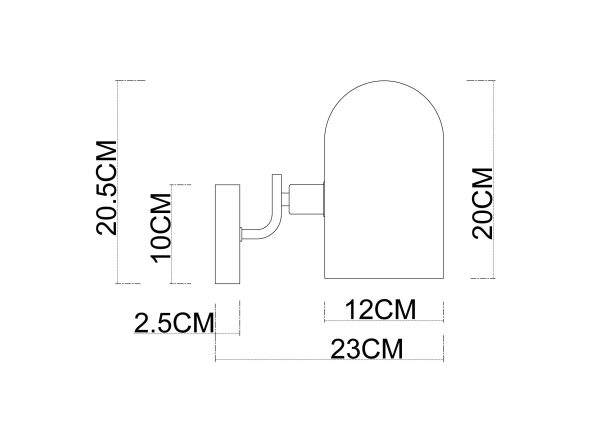 Бра Arte Lamp CASSEL A5454AP-1PB — изображение 3