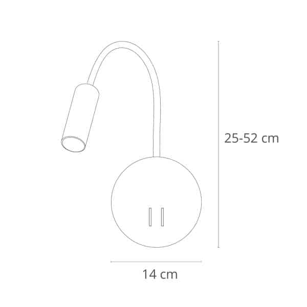 Бра Arte Lamp ELECTRA A8231AP-1WH — изображение 5