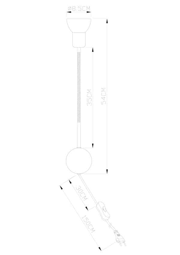 Бра Arte Lamp FALENA A3116AP-1AB — изображение 3