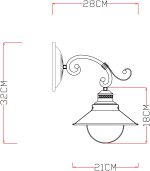 Бра Arte Lamp GRAZIOSO A4577AP-1CK — изображение 4