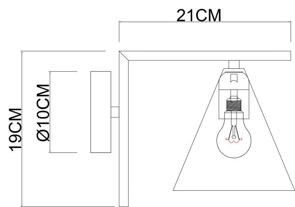 Model Бра Arte Lamp JACOB A7029AP-1BK — изображение 4