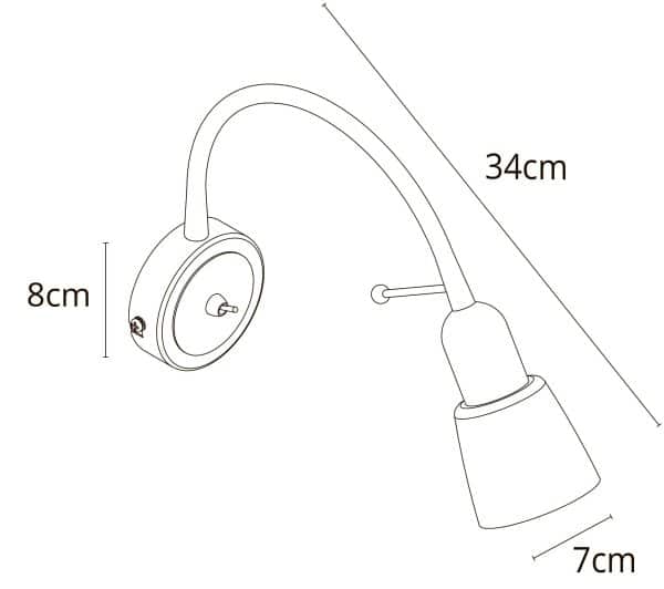 Бра Arte Lamp LETTURA A7009AP-1BK — изображение 3