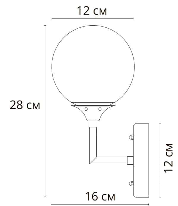 Бра Arte Lamp MARCO A2703AP-1SG — изображение 3