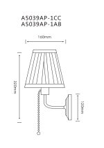 Бра Arte Lamp MARRIOT A5039AP-1CC — изображение 4