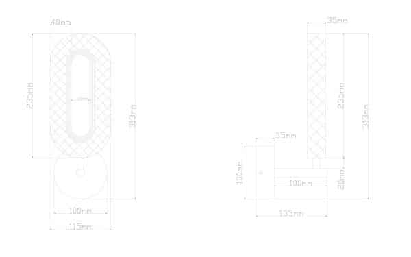 Бра Arte Lamp OVALE A2489AP-1GO — изображение 5