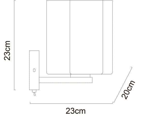 Бра Arte Lamp SERENATA A3479AP-1CC — изображение 3