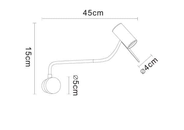 Бра Arte lamp SULAFAT A2423AP-5CC — изображение 2